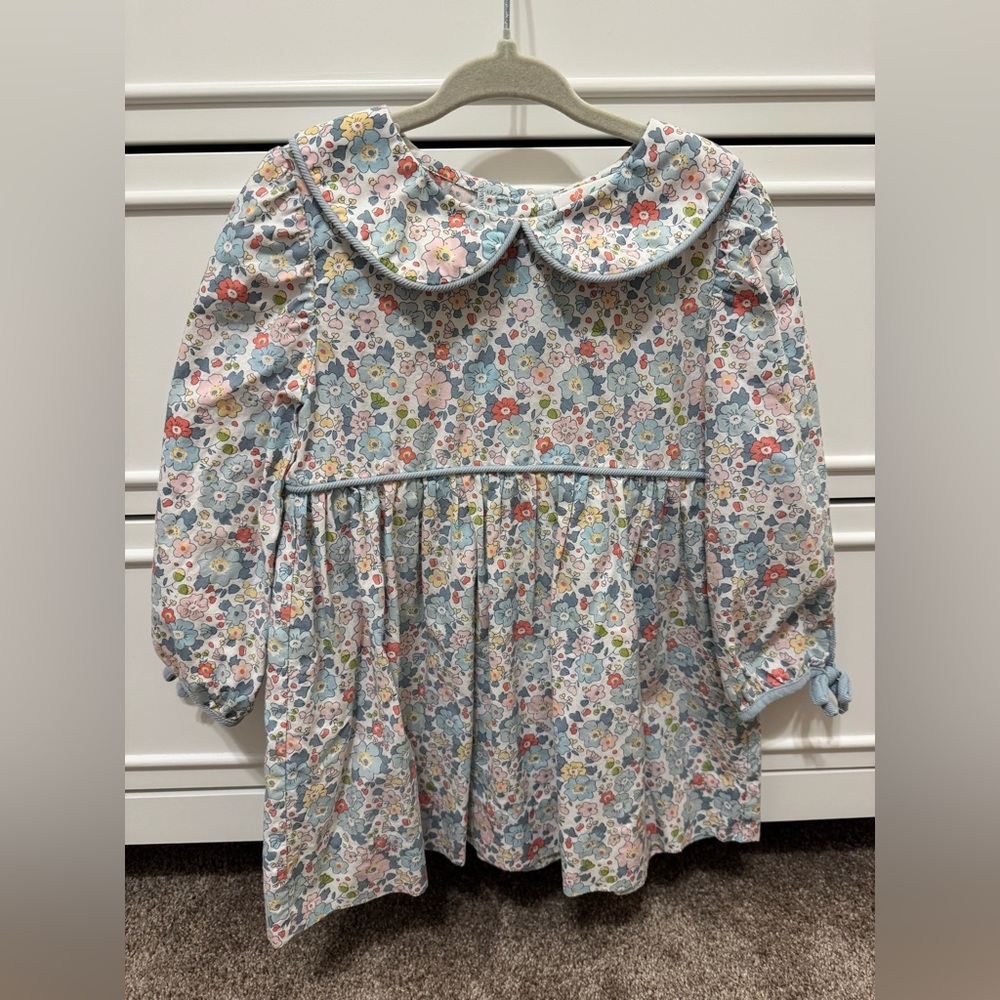 Shrimp and Grits Long Sleeve Floral Dress